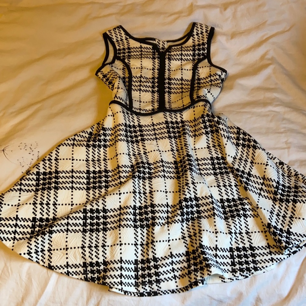 Pippa & Julie classic checker dress big girl 14